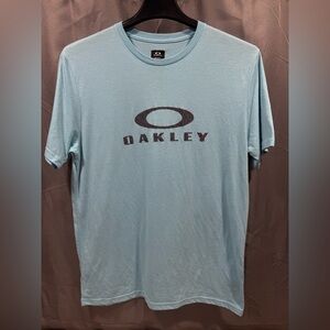 Oakley Light Blue Short Sleeve Tee